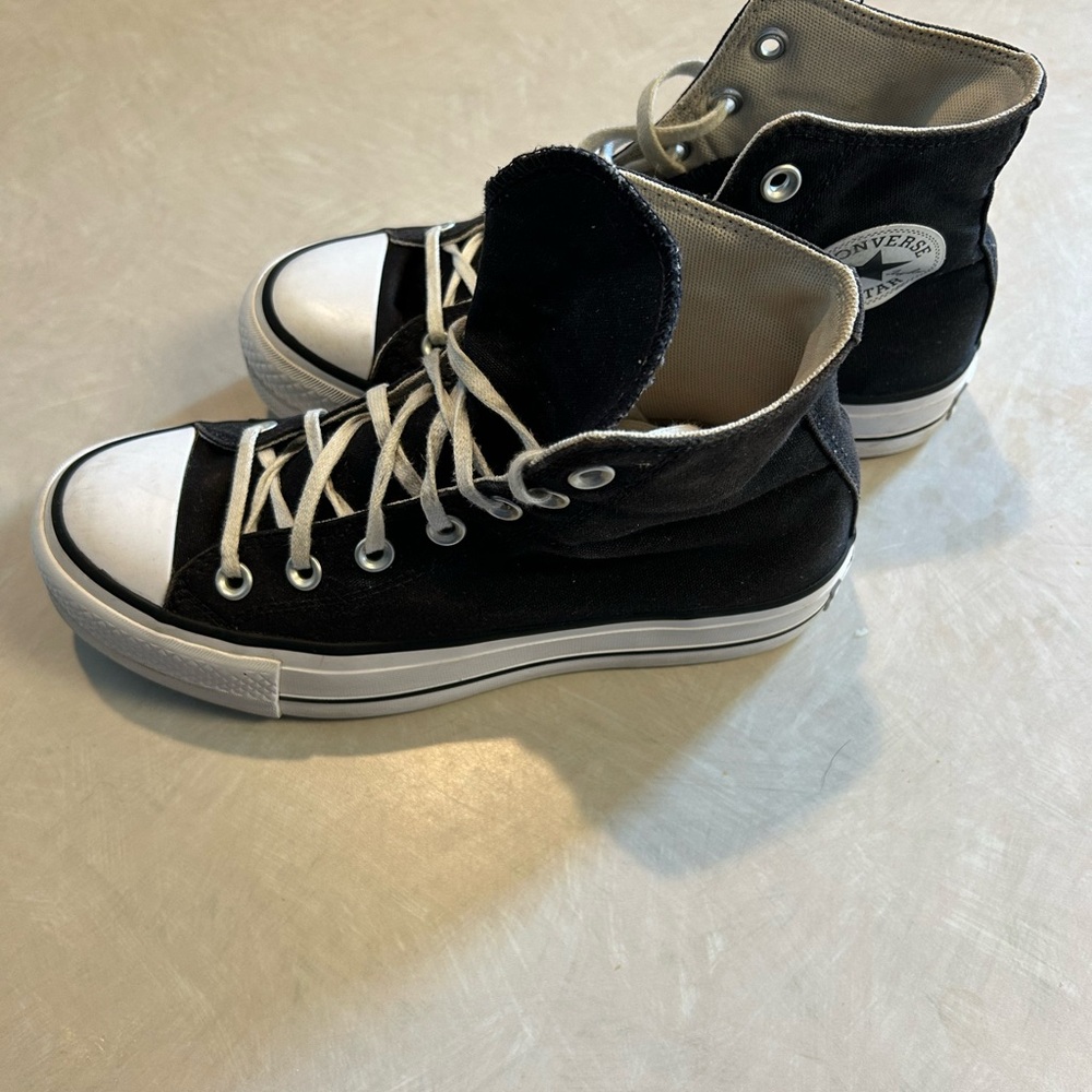 Converse Classic Black and White High-Tops